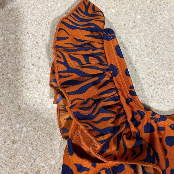 🍁FALL SALE Cat and Jack Cheetah Print Recycled Polyester Bathing Suit Toddler - Picture 5 of 5